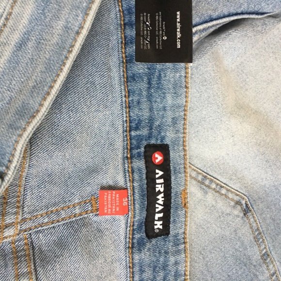 Airwalk Five Pocket Jeans Men's Size 36 x32 Loose Fit New - Picture 4 of 8